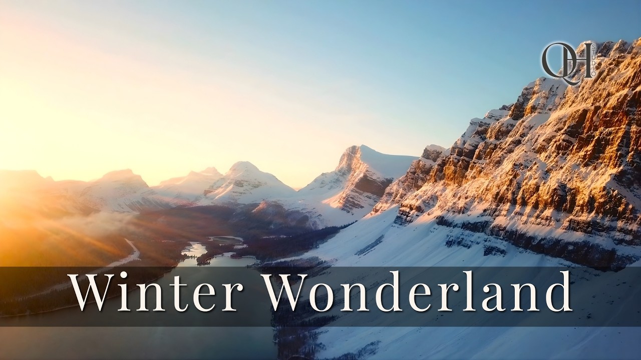 4k Tranquil Winter Scenes • 1 Hour Calm & Peaceful Music