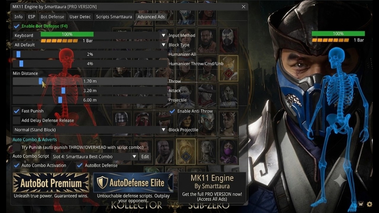 New MK11 Engine is INSANE AutoBlock AutoCombo Auto Evade and more