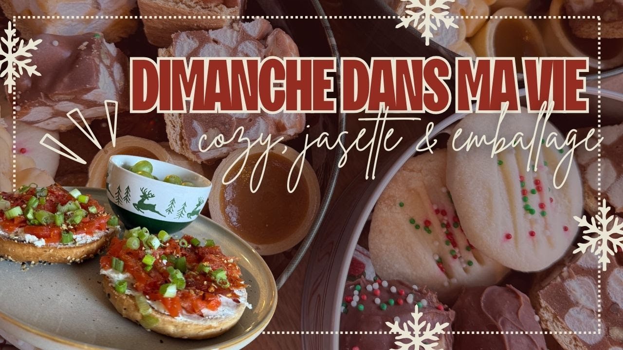 VLOGMAS - jour 17 : Matin cozy, je prépare mes boites & nouvelle vlogueuse dans le village?!!!! ❤️🎄