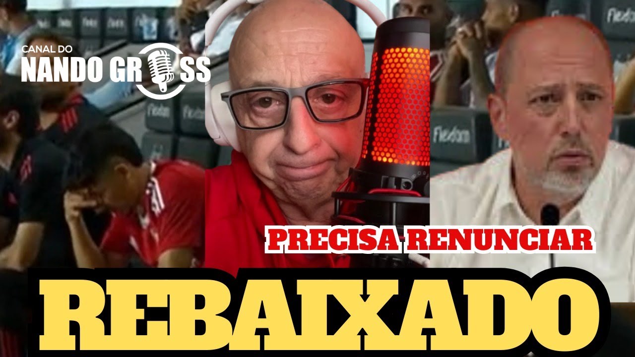 #INTER: BARCELLOS PRECISA RENUNCIAR/UM REBAIXAMENTO PLANEJADO/A COVARDIA DE DIRIGENTES E JOGADORES/