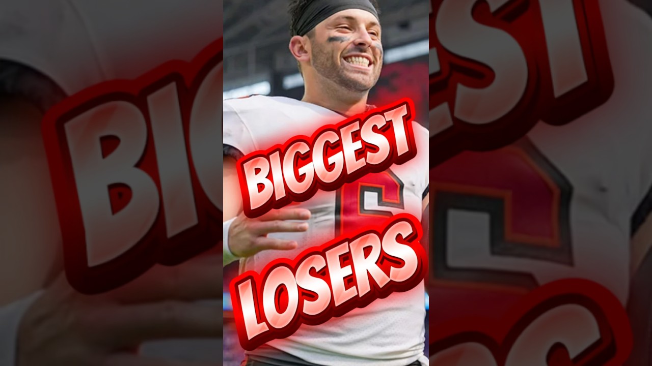 These Are Free Agency&rsquo;s Biggest Losers #nfl #nflfreeagency #buccaneers #baltimoreravens #panthers