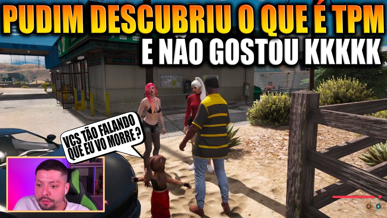 PUDIM DESCOBRIU O QUE É TPM E NÃO GOSTOU 🤣🤣🔥