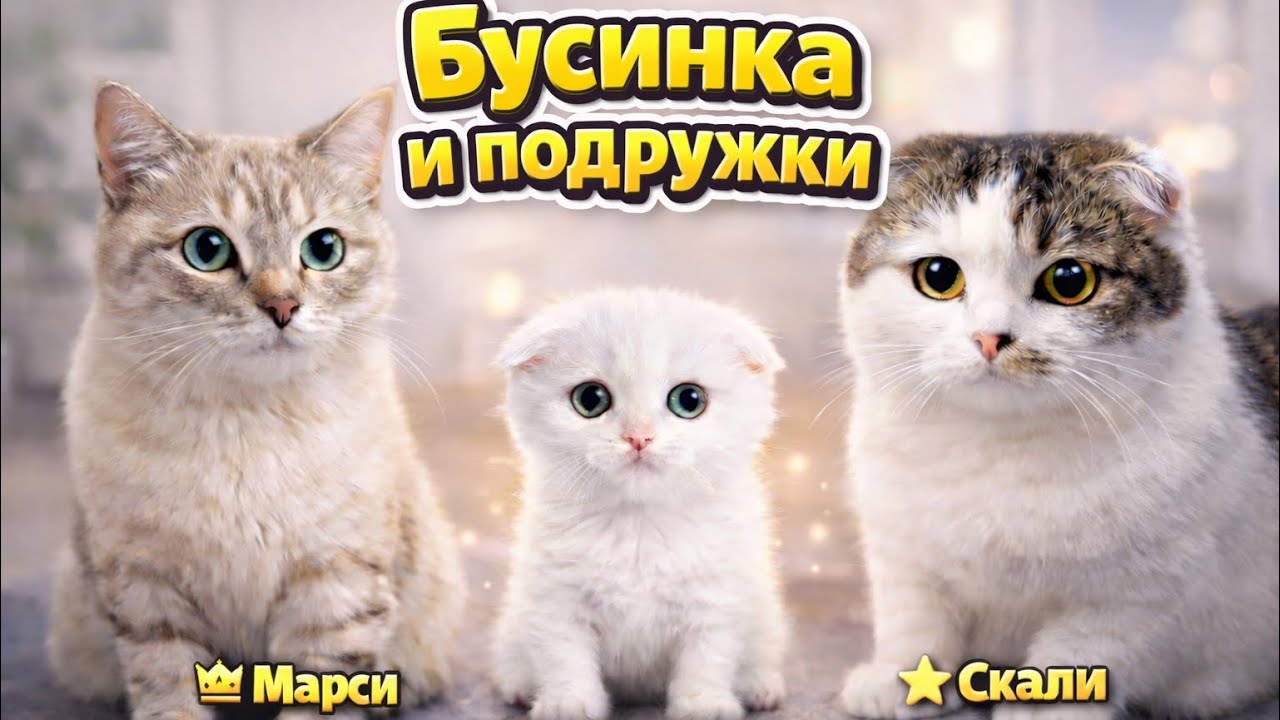 Как дела у Бусинки? Подружилась ли она с Марси и Скали?)