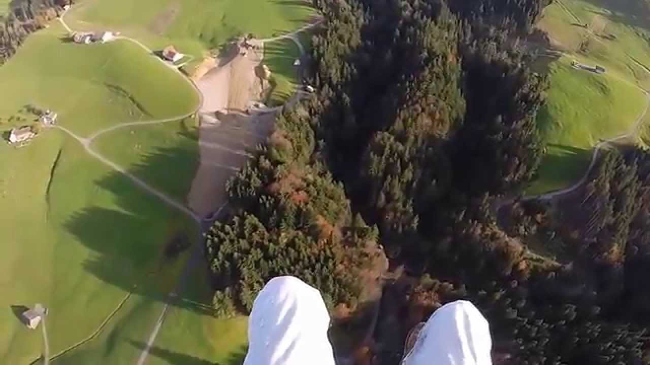 Kronberg zweiter Gleitschirmflug