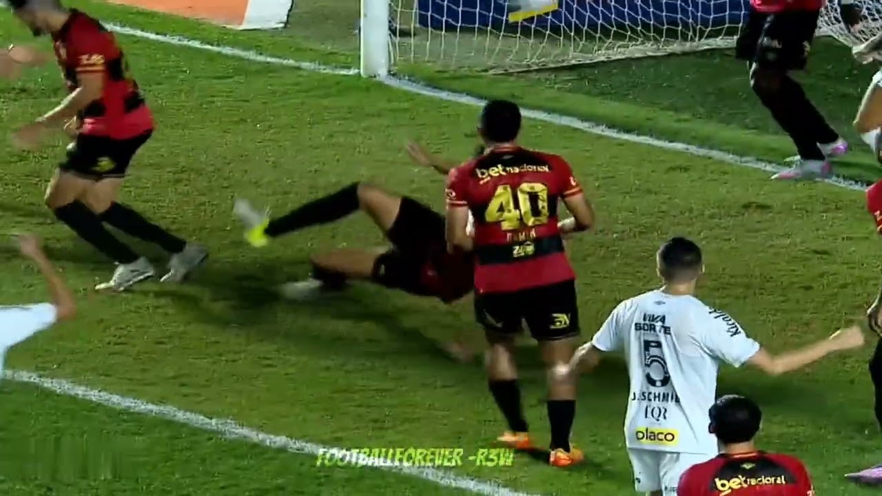 Neymar Vs Sport Recife (3 - 0)  29/11/2025 #football #neymar #santos 