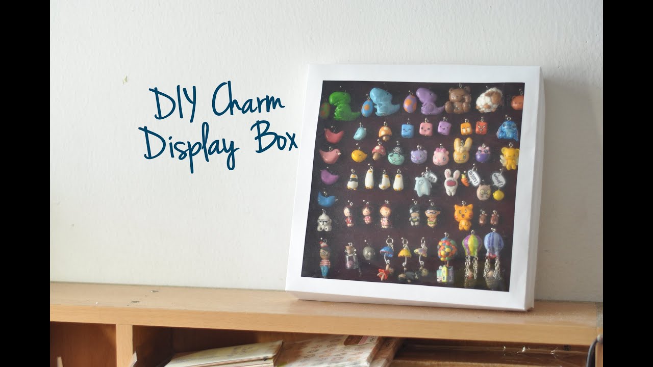 DIY Charm Display Box (Dust-proof)