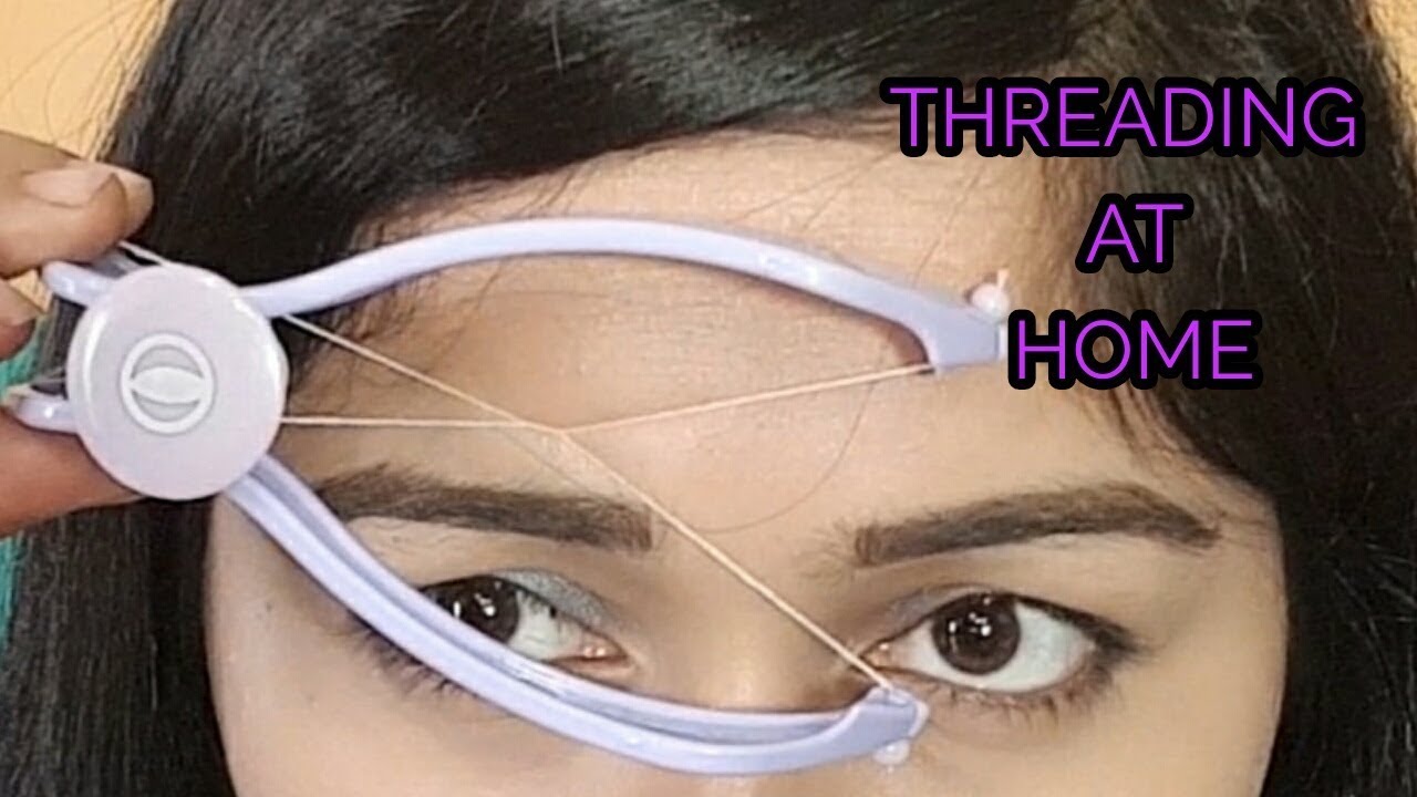 Facial Hair Removal at home/DIY Hair Threading At Home in Hindi/Easy to use/ remove unwanted hair