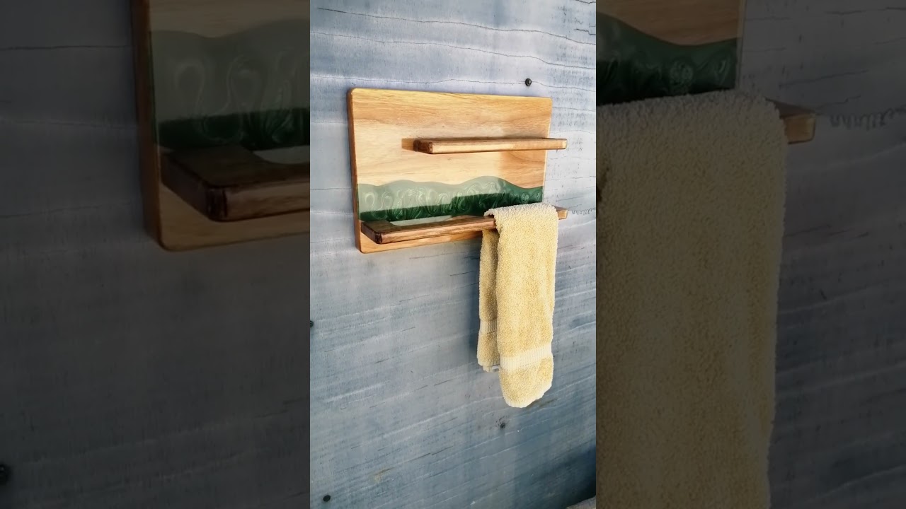 Revamping My Bathroom: DIY Towel Rail for a Stylish and Functional Touch! #justdiyit