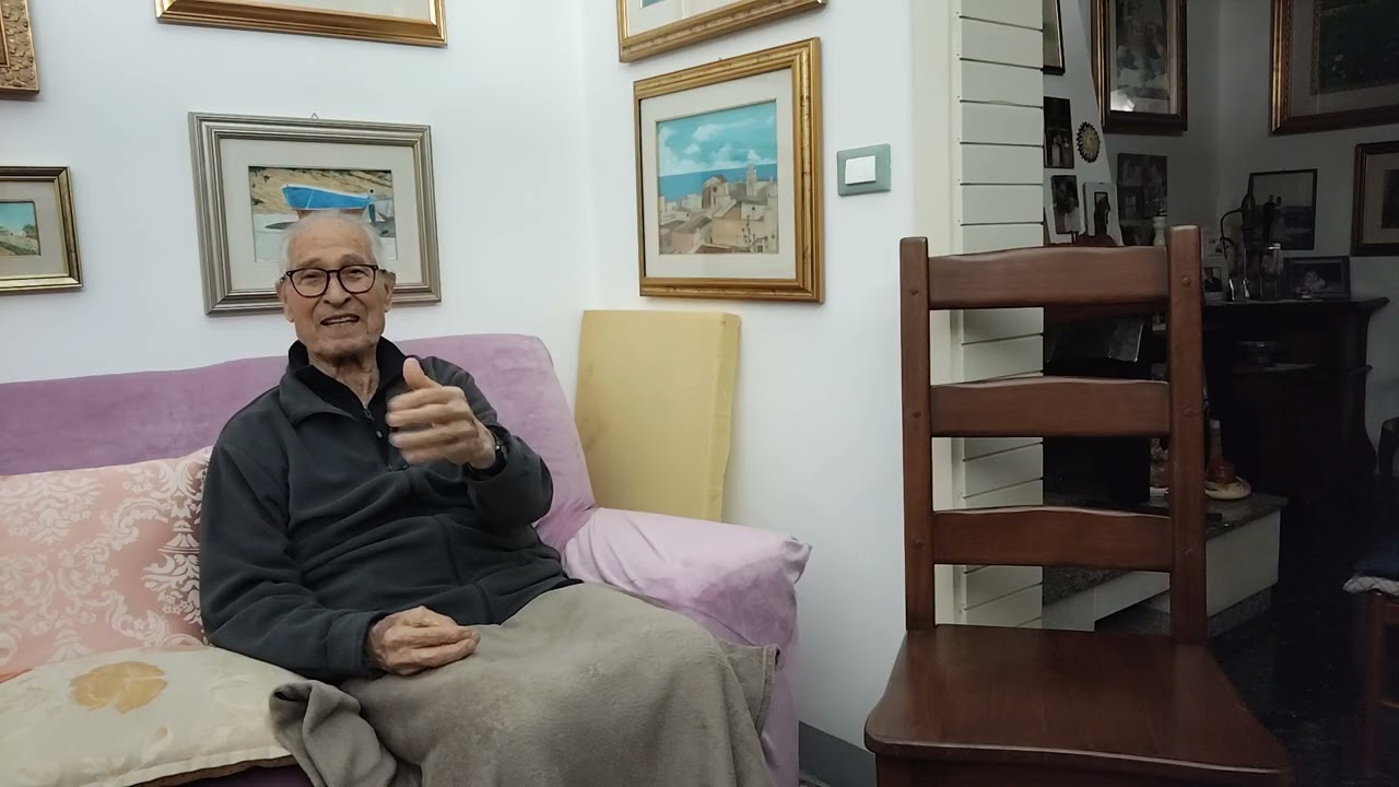 Intervista a Toto De Santis. Castro, 8 novembre 2025.