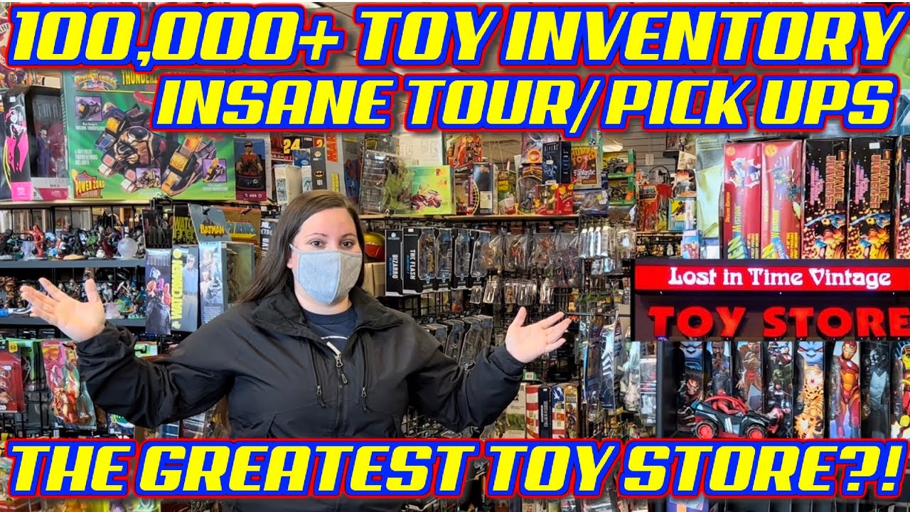 My Trip to Lost In Time Vintage Toy Store! The Greatest Toy Store Ever? INSANE TOY INVENTORY! TOUR!
