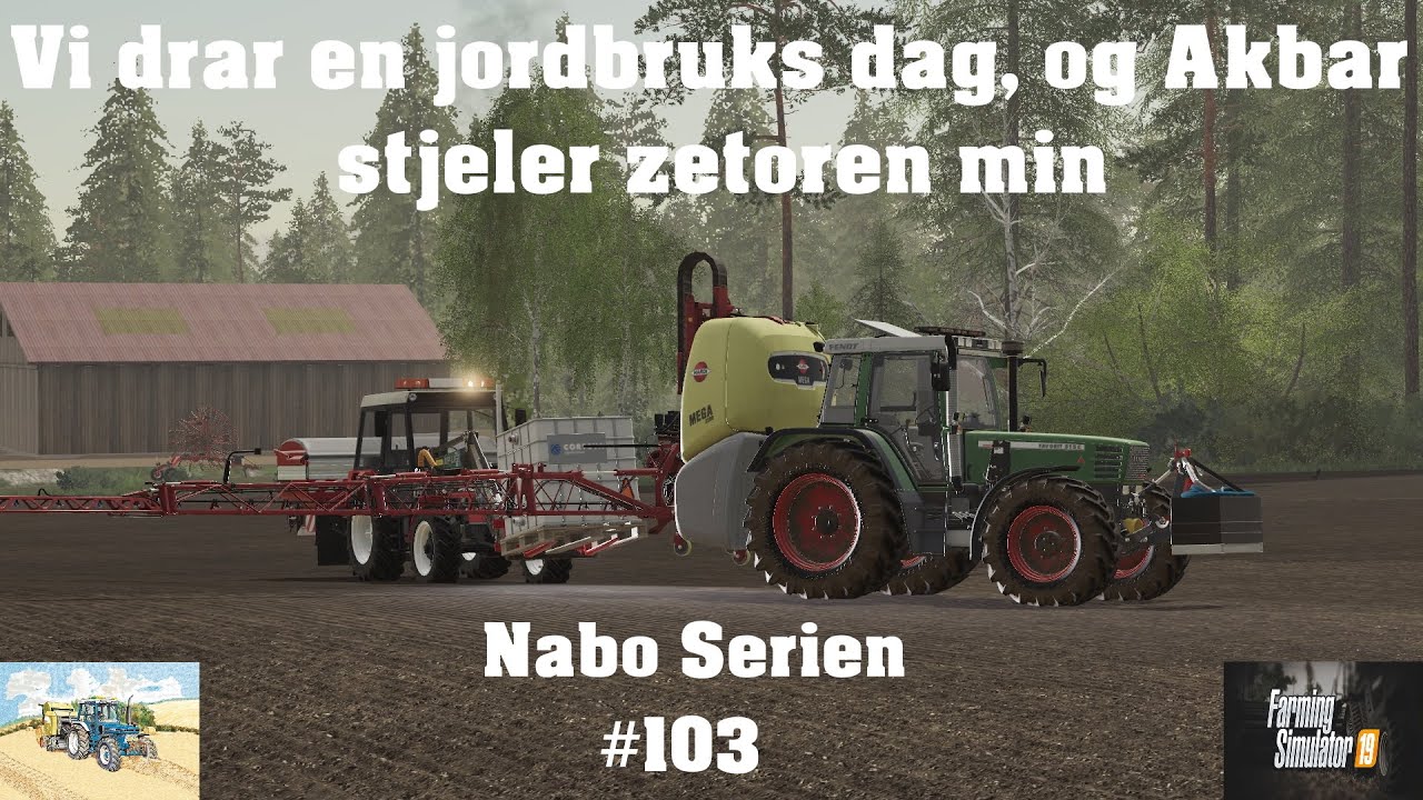 Let's Play Farming Simulator 2019 Norsk Nabo Serien Episode 103
