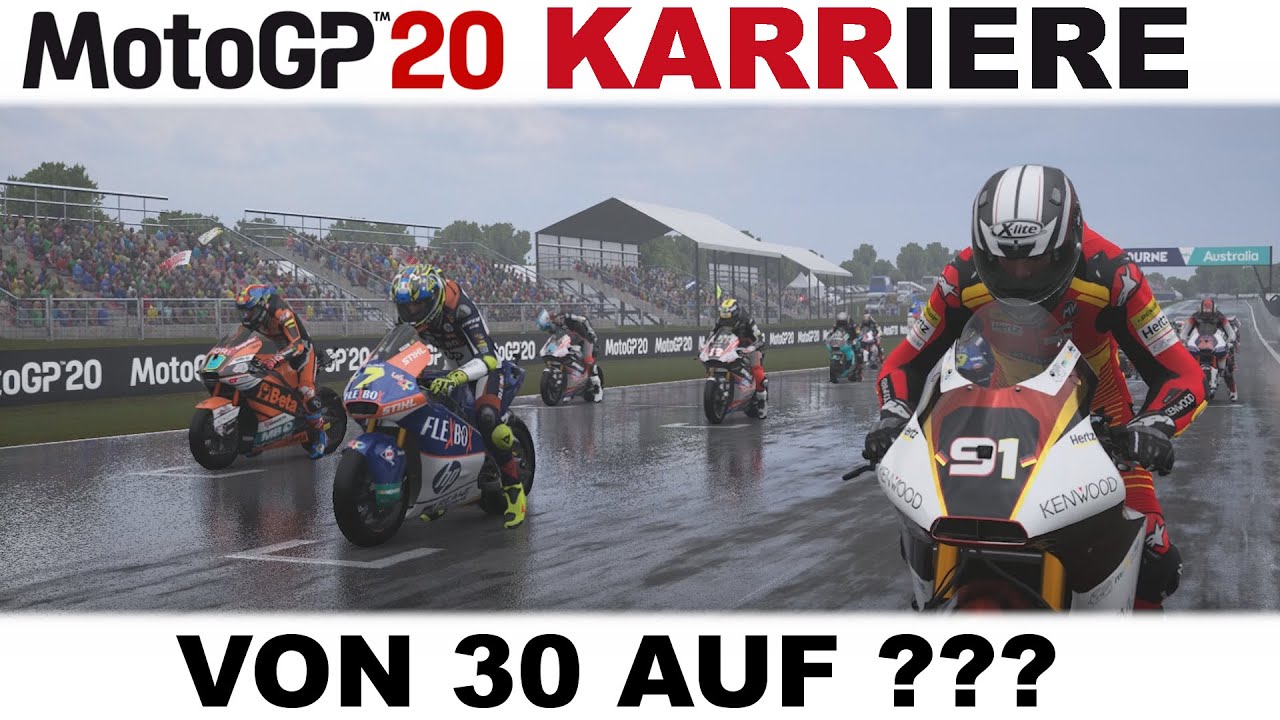 Die Aufholjagd in Phil Island! Von 30 auf ? | MotoGP 20 KARRIERE #037[GERMAN] PS4 Gameplay