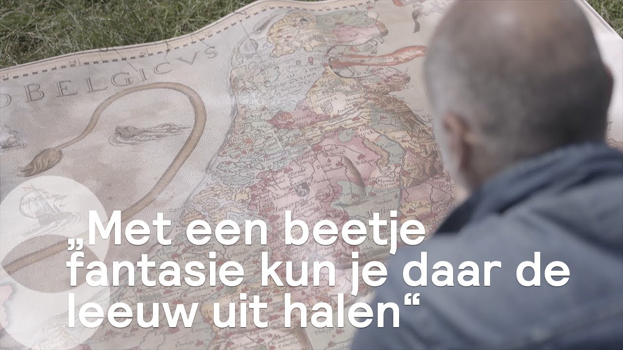Het verhaal achter zeldzame historische kaart Leo Belgicus | Achter de Dijken