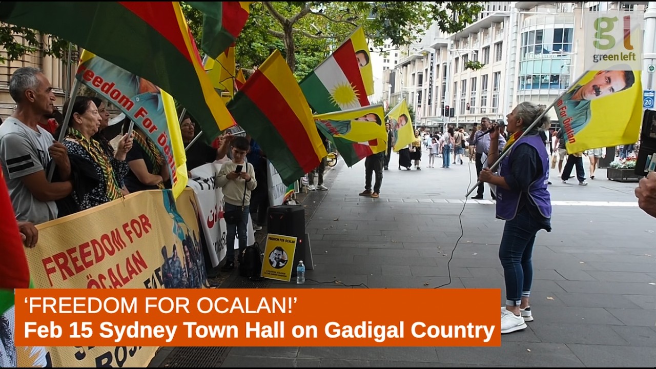 Freedom for Abdullah Öcalan — Status for Rojava!