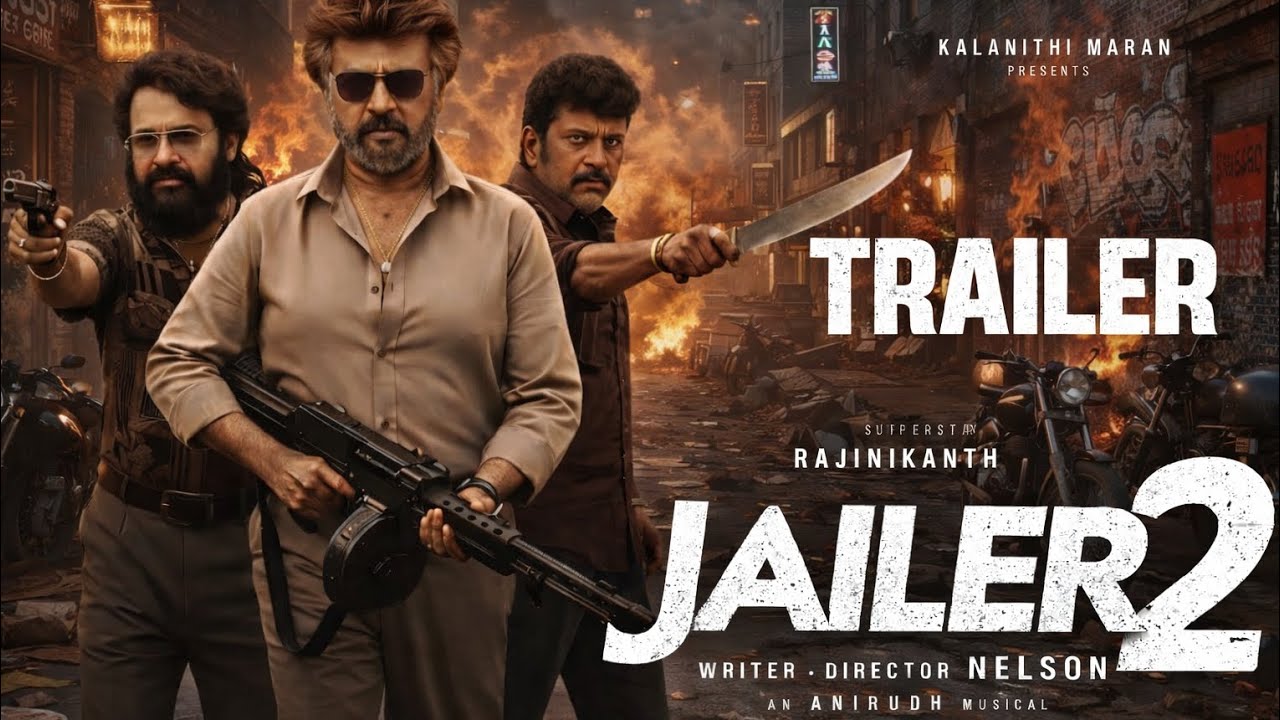 Jailer 2 | Official Trailer | Rajnikant | Shiv Rajkumar | Mohan Lal | Nelson | 4K HD Trailer Out Now