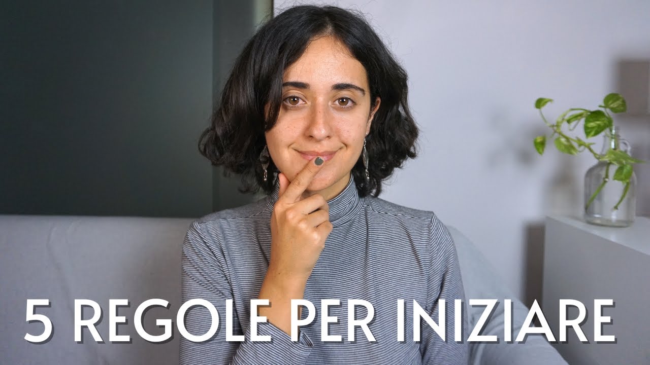COME INIZIARE UNA VITA SOSTENIBILE - 5 CONSIGLI #sostenibilità