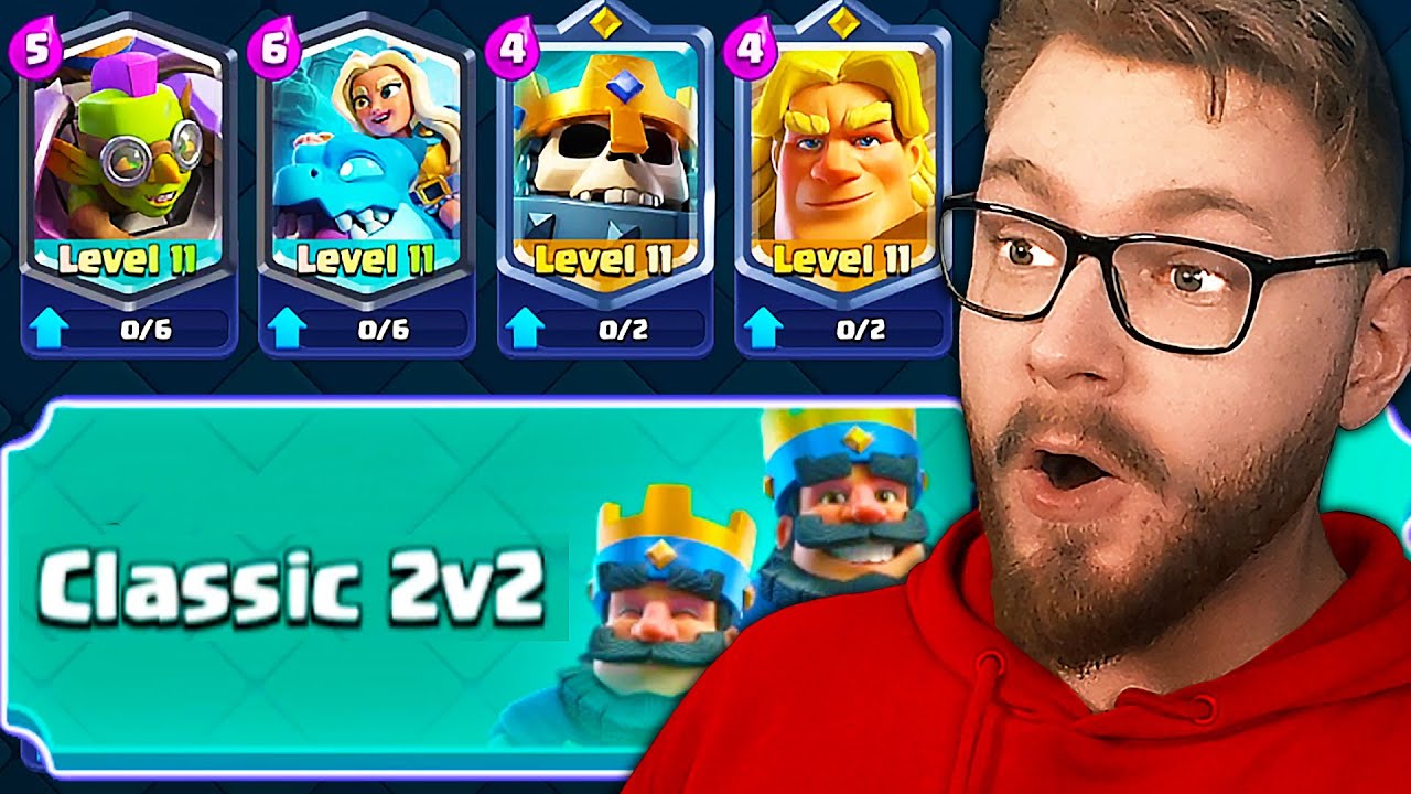 2vs2 w CLASH ROYALE JEST NIESAMOWITE (Najlepsze Karty ZA DARMO)
