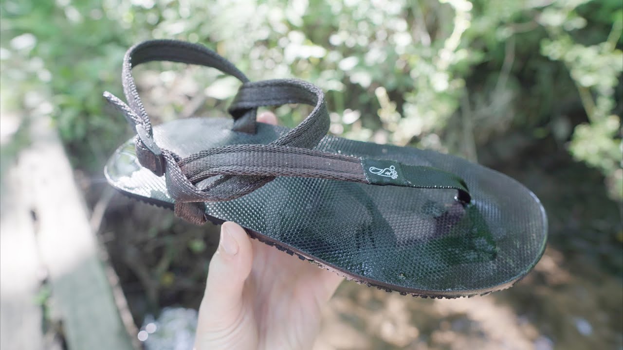 WILDSOLE HARE / vegan barefoot sandals for hike and trail run