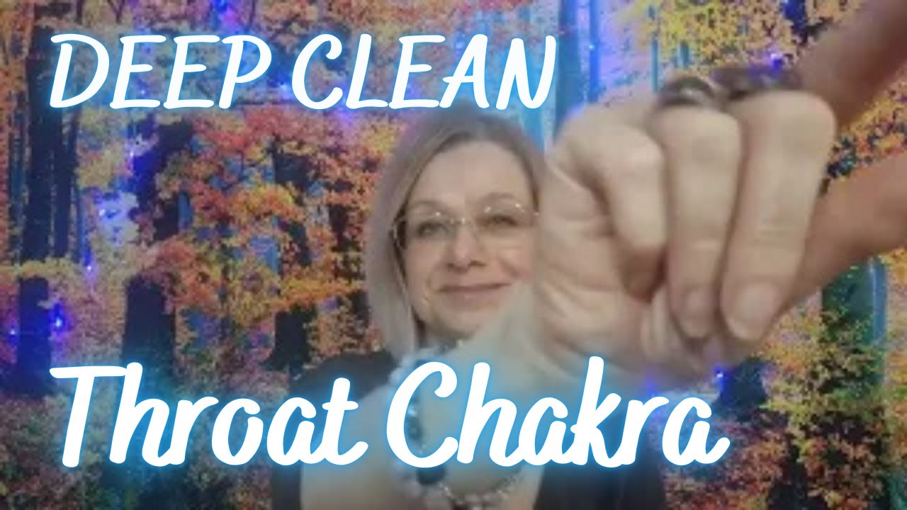 Throat chakra cleanse. Kyanite crystal healing