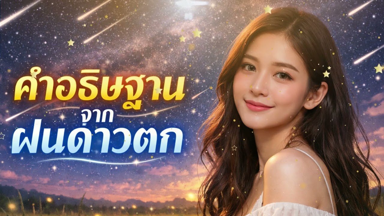 🎵 เพลง คำอธิษฐานจากฝนดาวตก - (Official Audio)