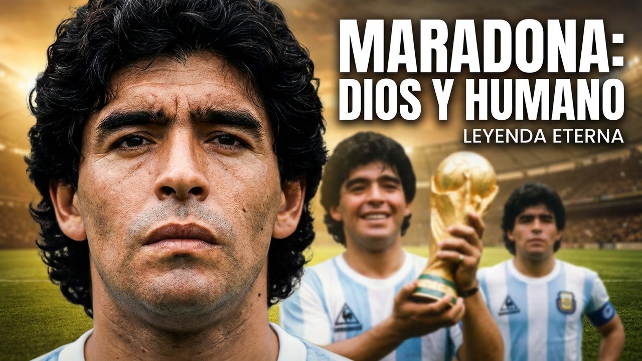 Maradona El hombre que fue Dios y también humano