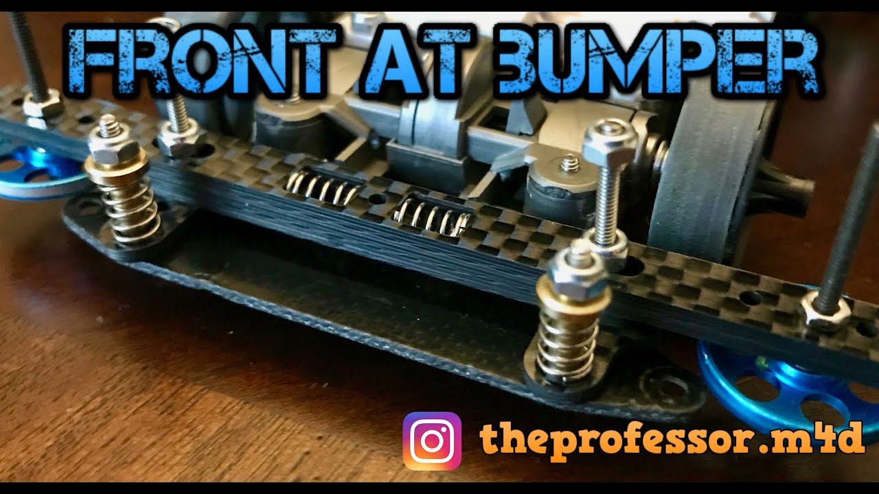 ミニ四駆　Tamiya Mini 4wd AT Front Bumper Tutorial