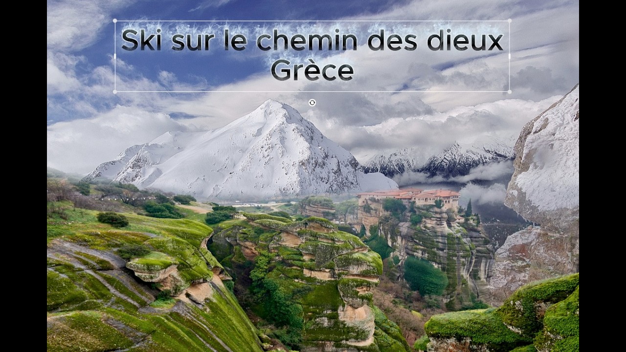Ski sur le chemin des Dieux Grèce