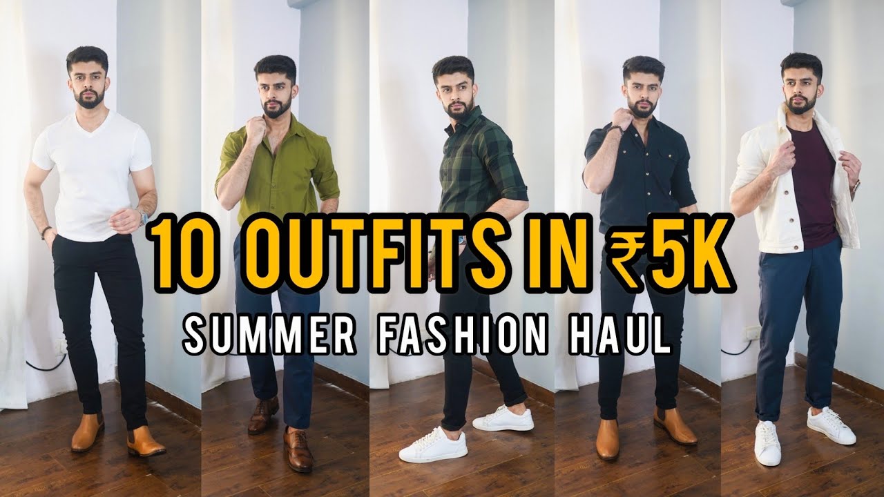 10 AFFORDABLE SPRING SUMMER OUTFITS IN ₹5000 | SUMMER 2021 FASHION HAUL FOR MEN
