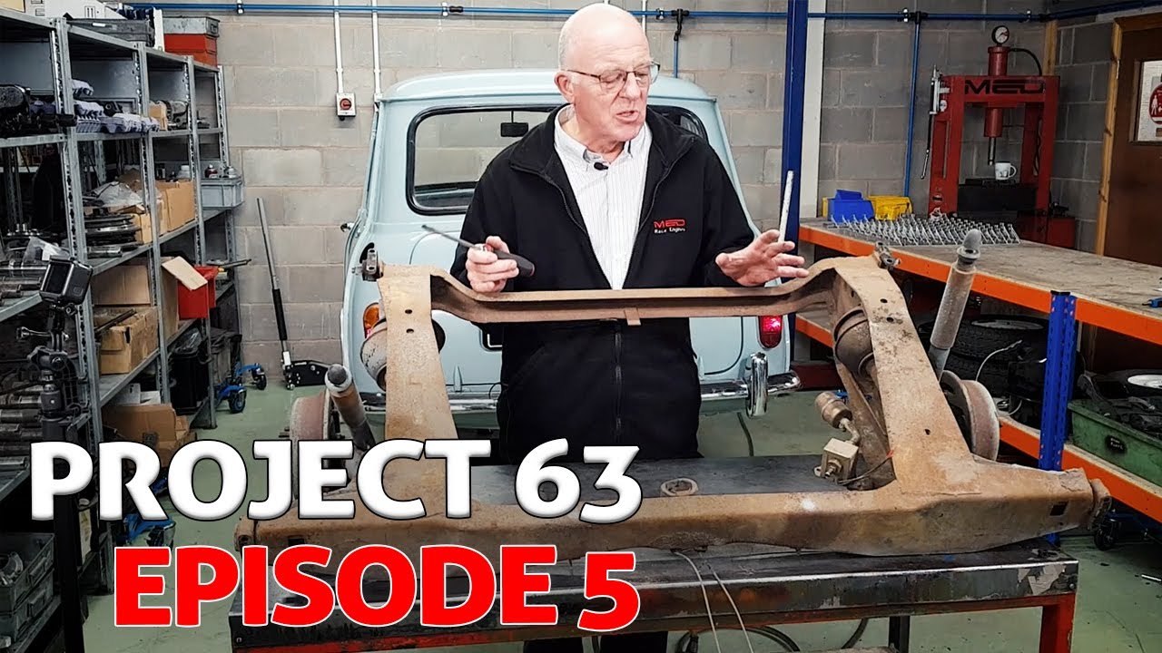 Project 63 Episode 5 - Stripping the Mini subframe