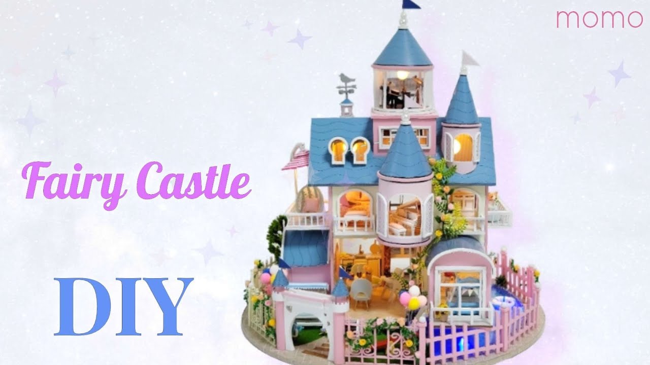 DIY MINIATURE DOLLHOUSE KIT/미니어처 하우스/ドールハウスキット/Fairy Castle/おとぎ話のお城