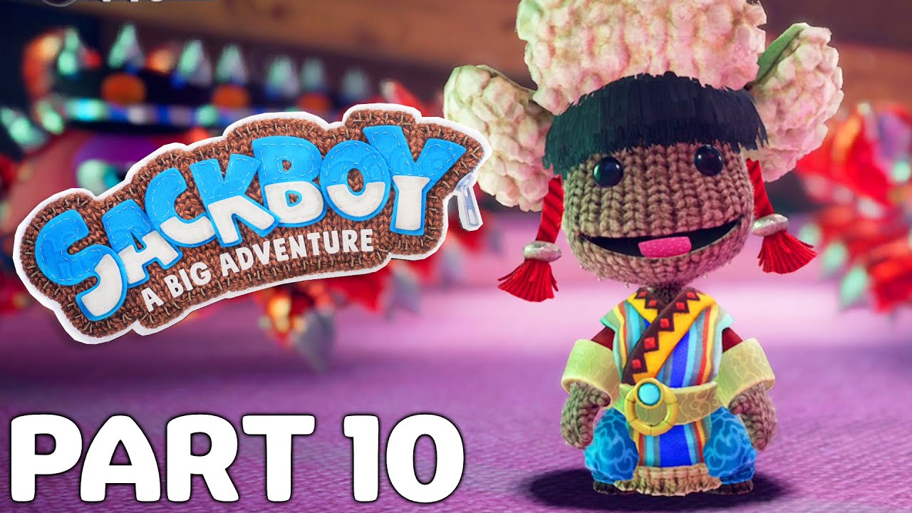 Sackboy A Big Adventure - The Graveyard Shift 100% Walkthrough Part 10 - PS5 | PS4 Gameplay