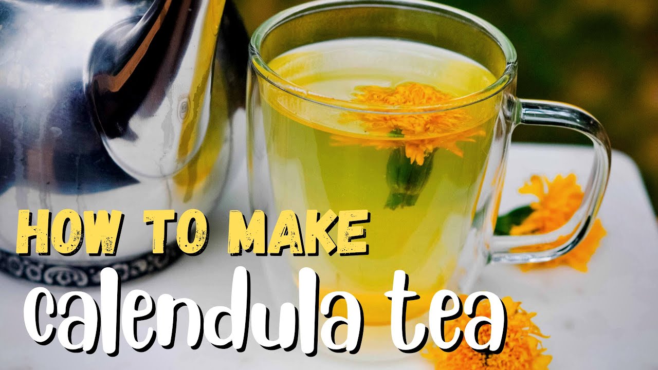 How to Make Calendula Tea (3 Ways)