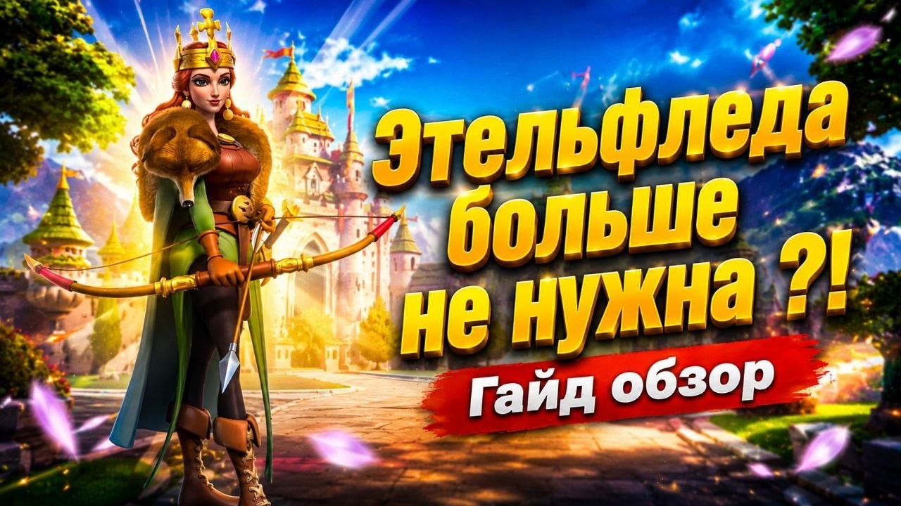Этельфледа в 2026 уже не играет?! На каком типе юнитов лучше? Навыки | Таланты | Связки | Гайд