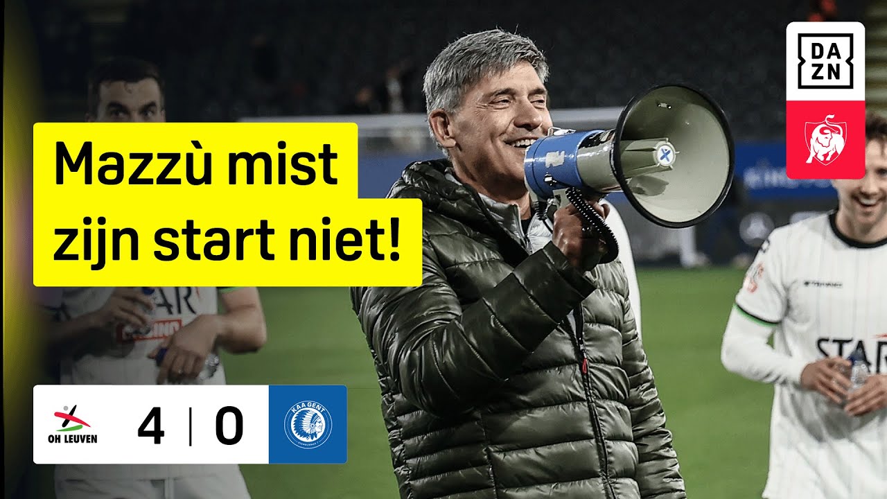 OH Leuven kent geen genade voor KAA Gent. 4️⃣🎯 #OHLGNT