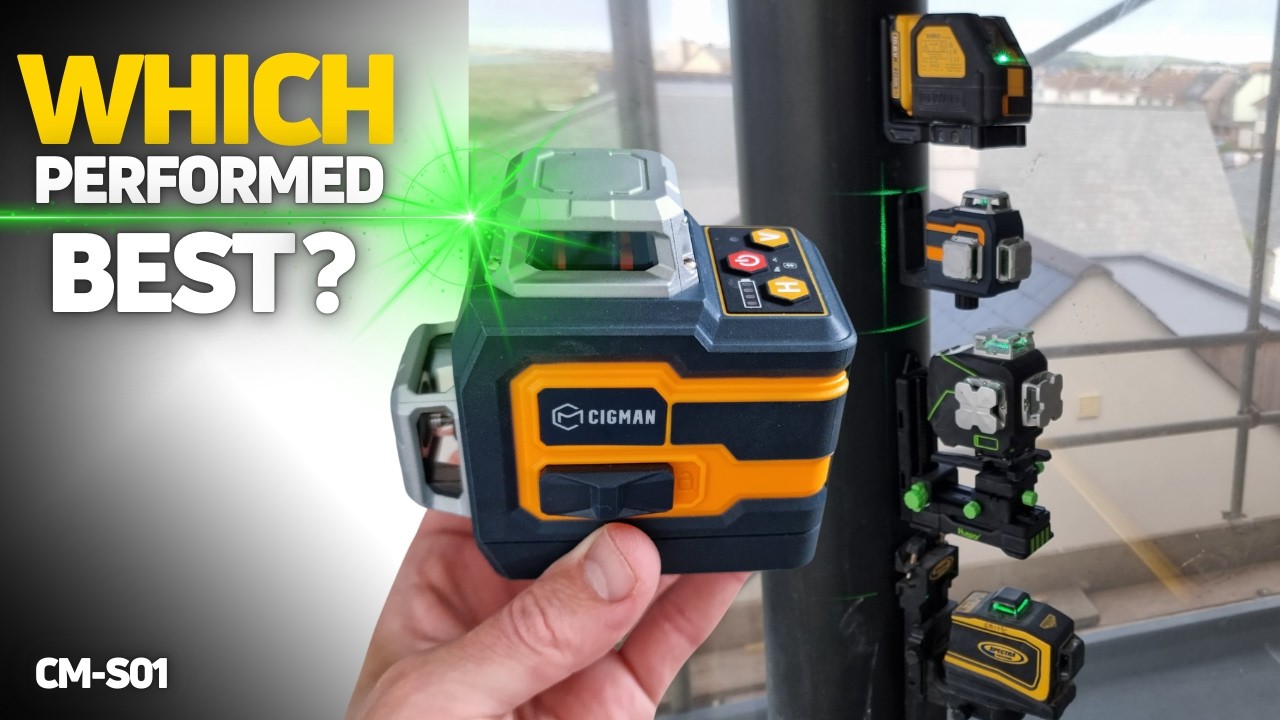 Green Laser Level Comparisons | With The New CIGMAN CM-S01