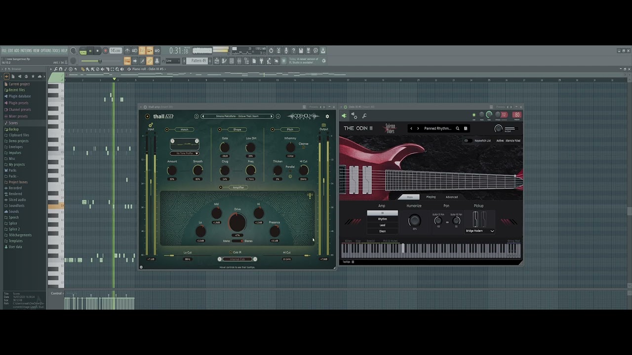 THALL AMP FROM BUSTER ODEHOLM @OdeholmAudio  | TEST WITH ODIN 3