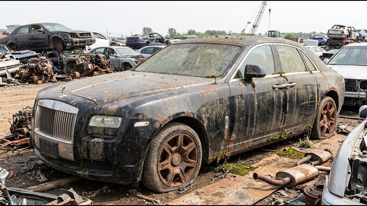 Восстановление 16-летнего Rolls-Royce до заводского состояния | Полная реставрация роскошного авт...