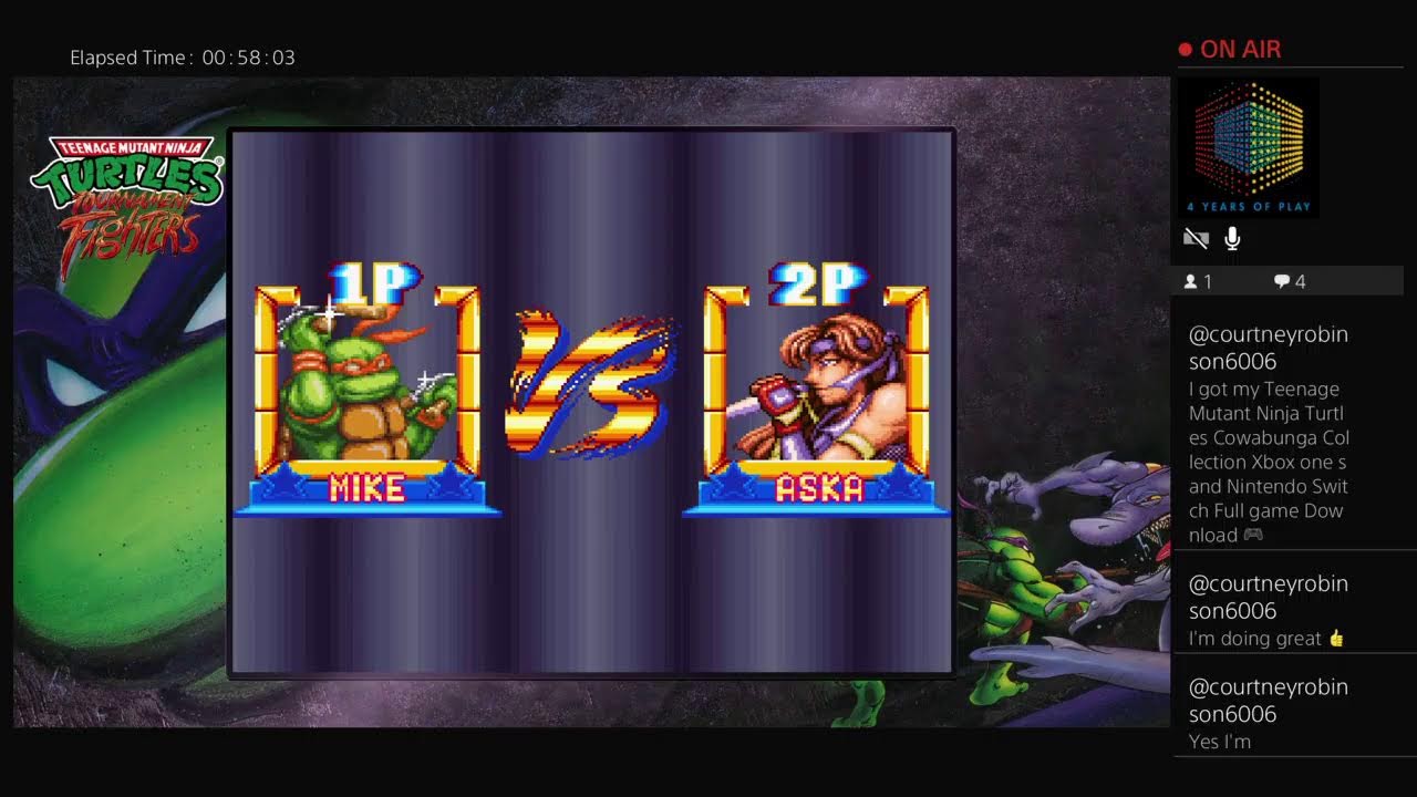 TMNT COWABUNGA collection live stream 2026