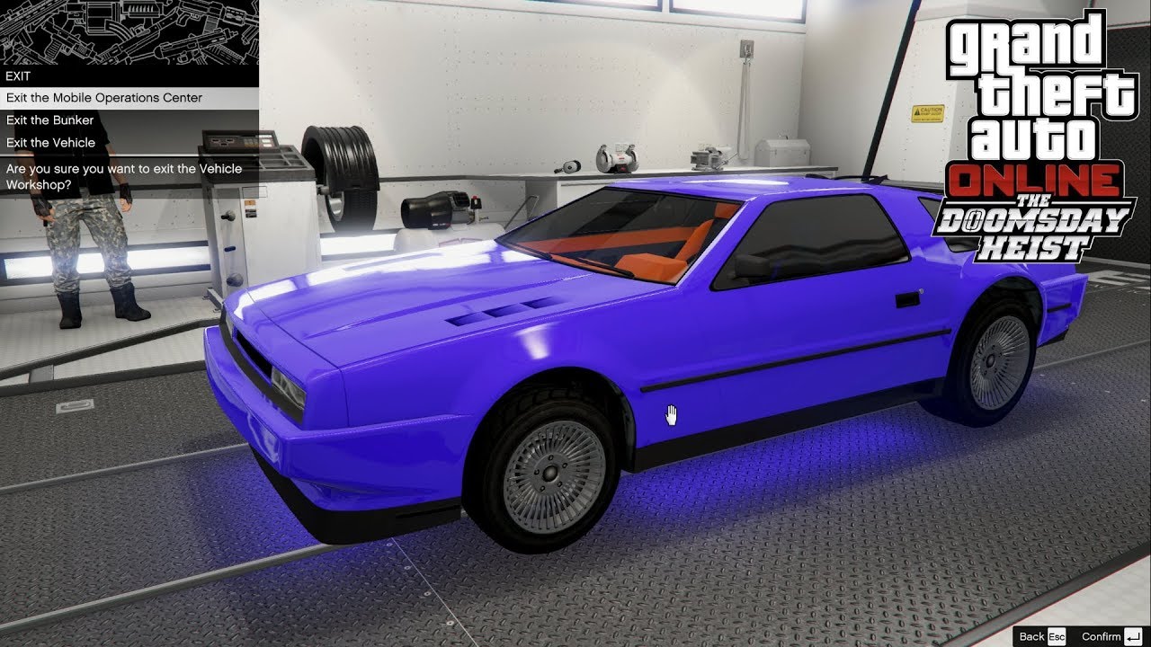 DELUXO Customization ($4,125,000) - The Doomsday Heist - GTAV Online