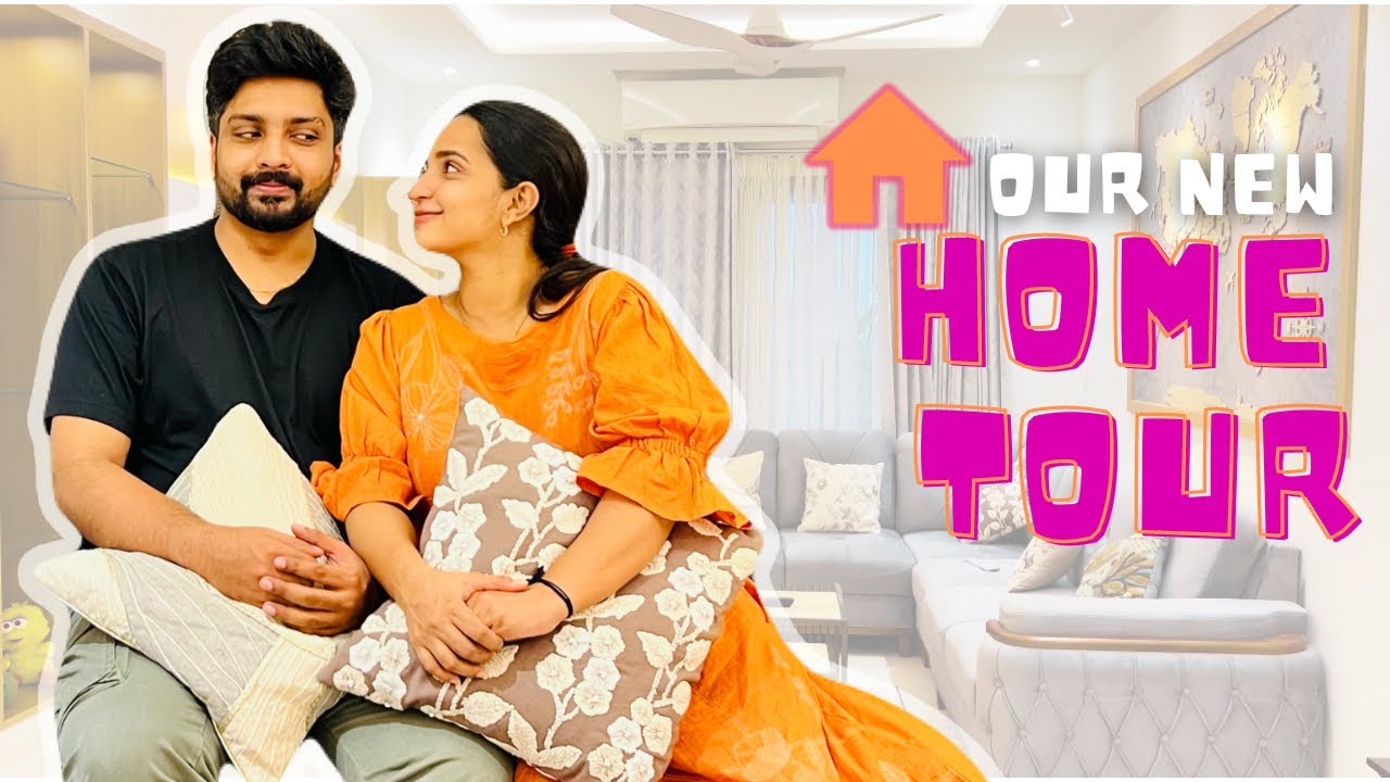 New Home Tour 🏠 | Shifting to new place | Malavika Krishnadas | Thejus Jyothi