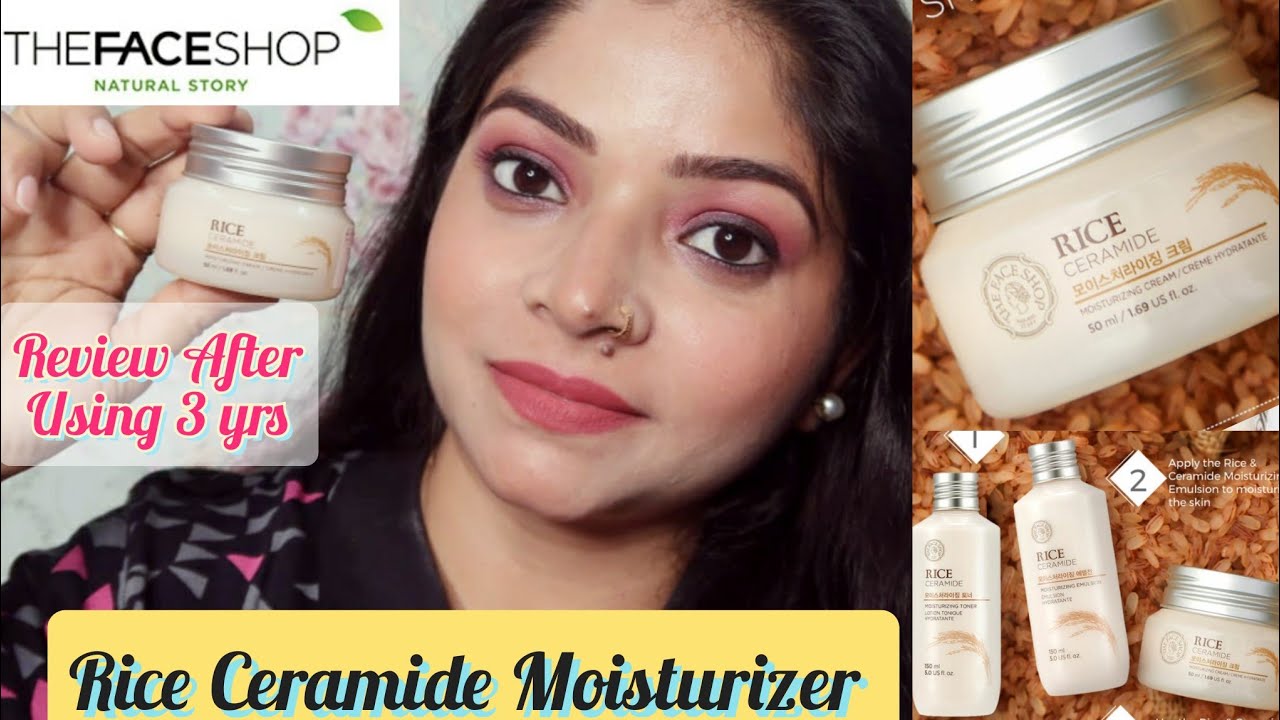 The Face Shop Rice🌾Ceramide Moisturizing Cream | The face shop Moisturizing Emulsion | The Face Shop