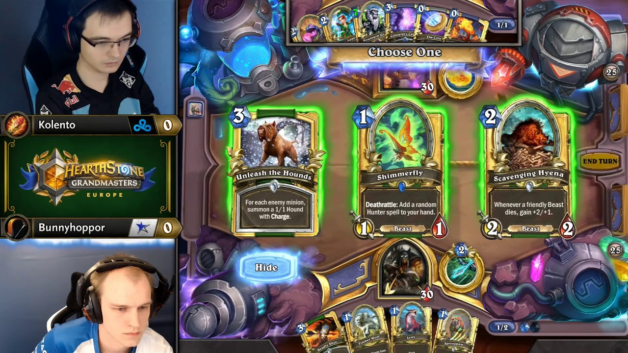 Kolento vs Bunnyhoppor - Hearthstone Grandmasters Europe - Week 2