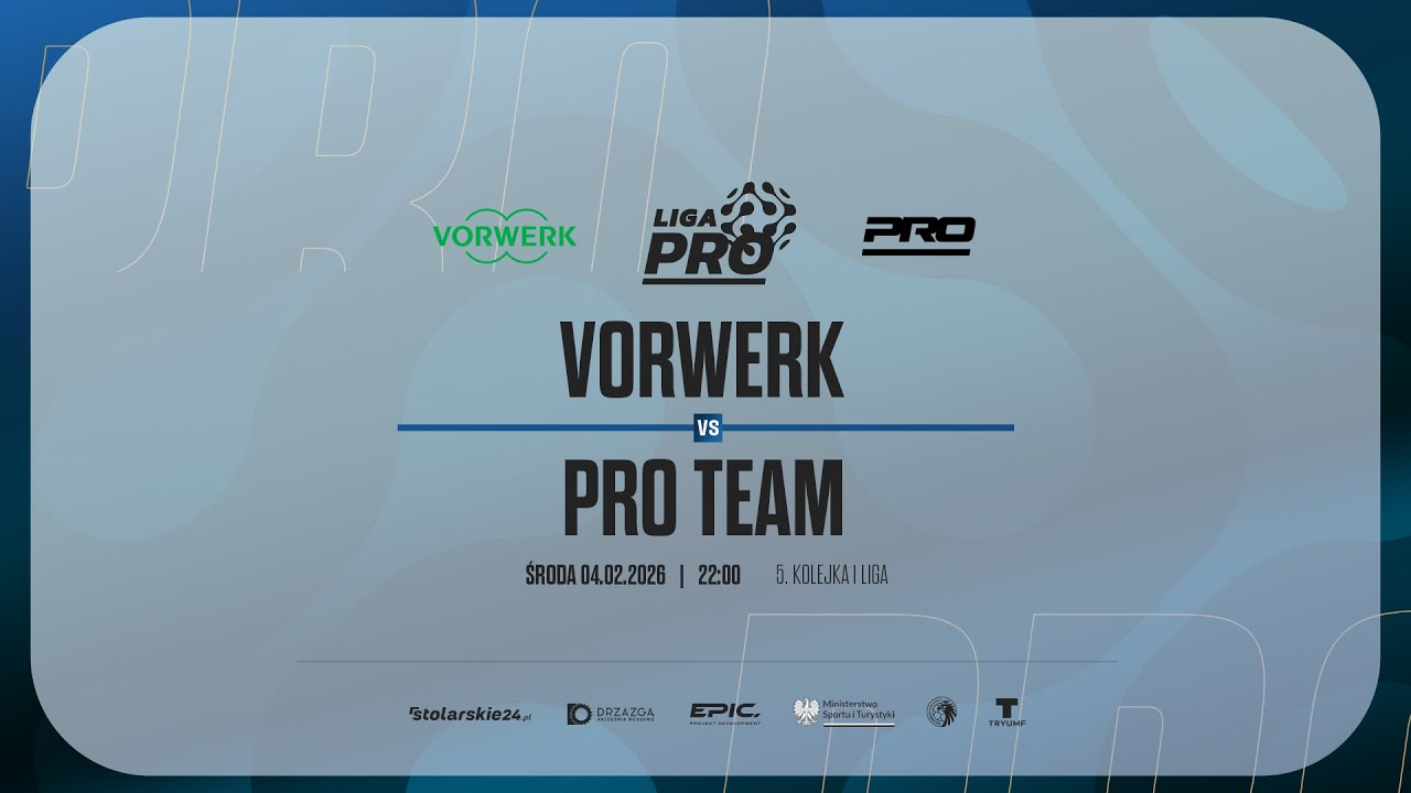 VORWERK - PRO TEAM | PRO LIGA, Sezon Zima 2026 - 04.02.2026