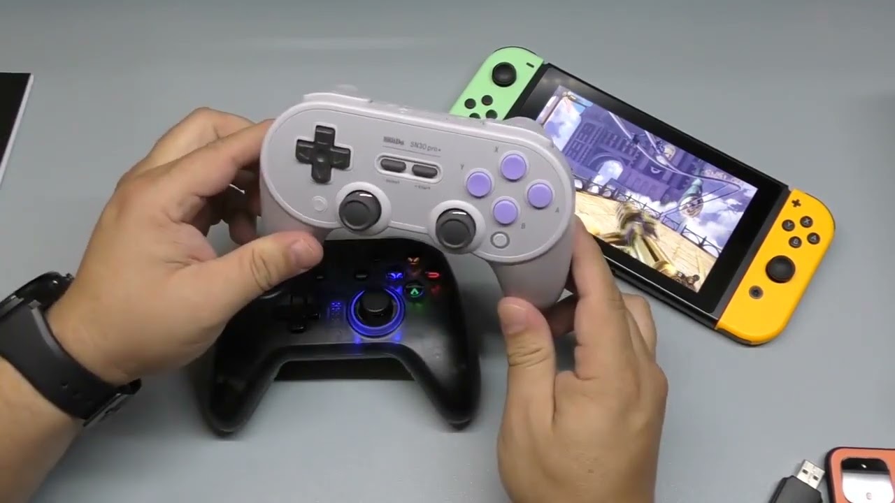 Bezprzewodowy gamepad GameSir T4 Pro 2.4G Nintendo Switch PC Android