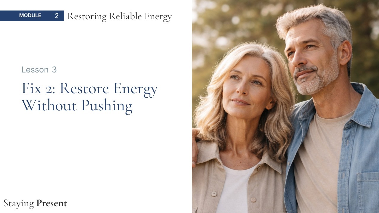 Why Your Daily Routine Is Draining Your Energy After 50