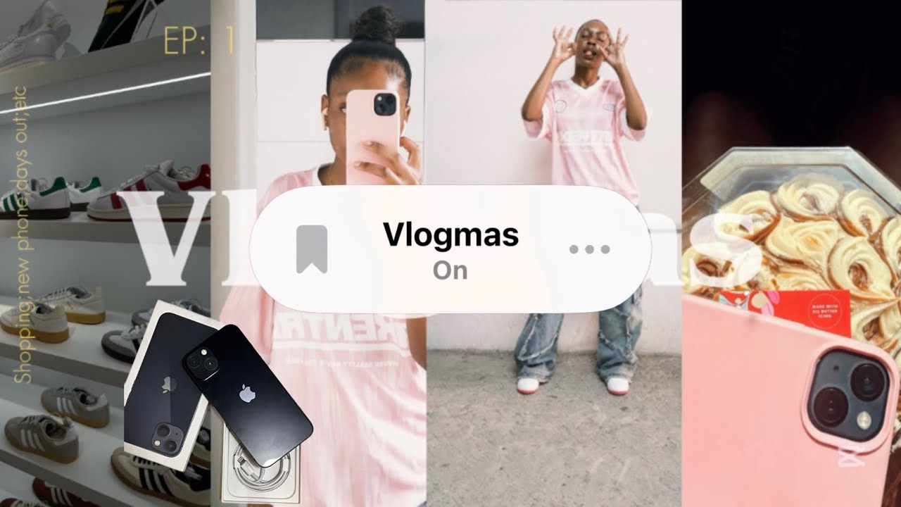 Vlogmas EP:1 | shopping;days out;new phone;etc | South African YouTuber | 
