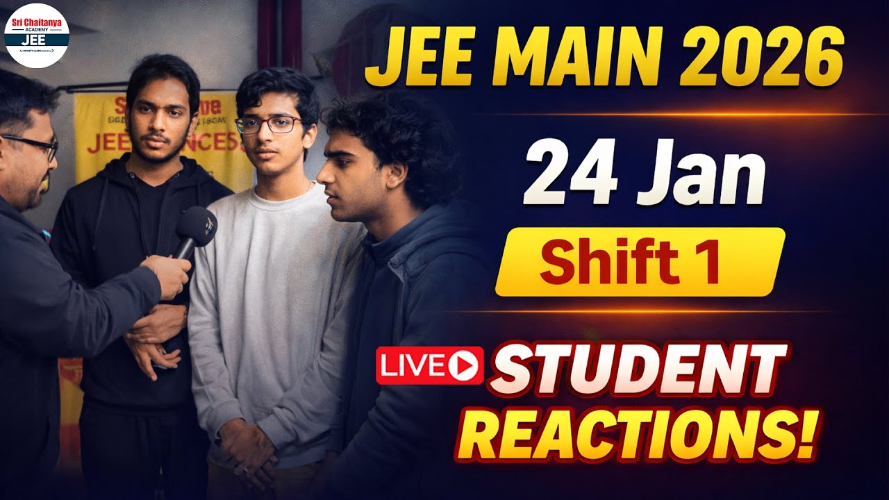 😵 JEE Main 2026 Students Reaction 24th Jan Shift 1 | 🔍 Paper Level Revealed After Exam #jee