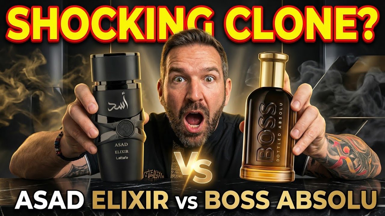 99% CLONE? 🧪 Lattafa Asad Elixir vs Boss Bottled Absolu (BRUTAL COMPARISON)