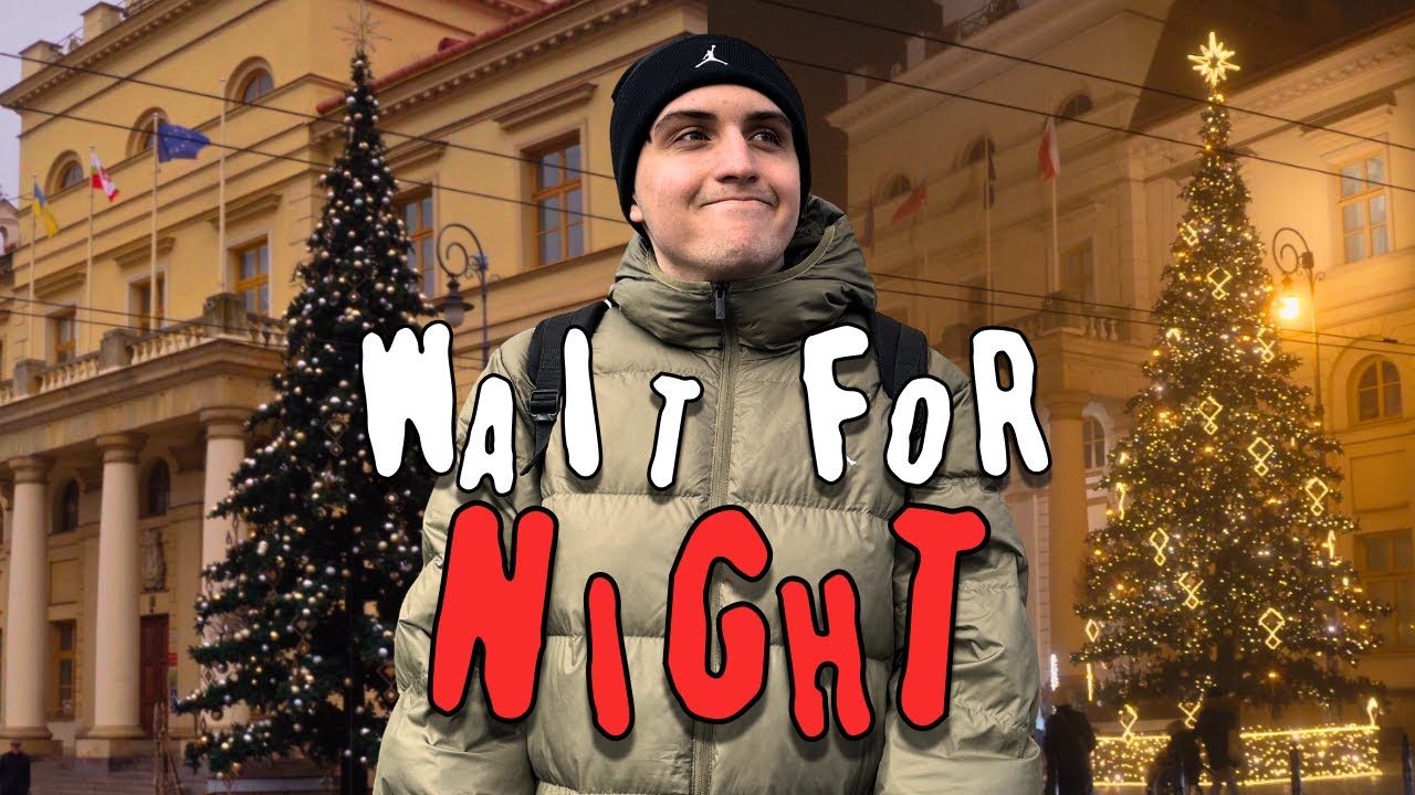 You Won’t Believe Lublin’s Christmas Transformation! (Day vs Night)