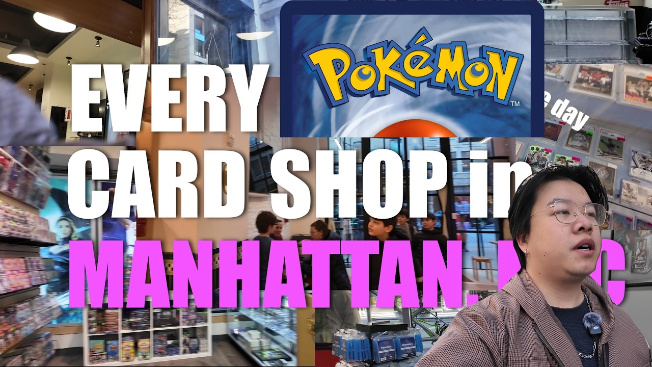Visiting Every Pokemon Card Shop in NYC